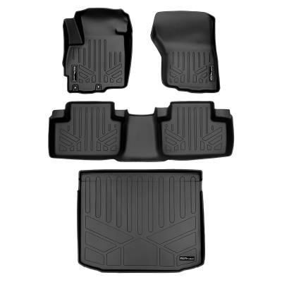 SMARTLINER - SMARTLINER SA0355/B0356/D0356 Front/Rear BLACK Floor Liners for Outlander Sport