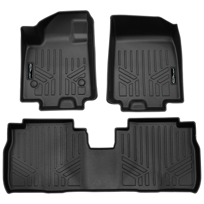 SMARTLINER - SMARTLINER SA0754/B0754 Front/Rear BLACK Floor Liners Chevy Equinox EV