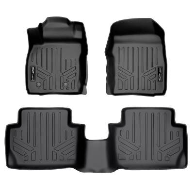 SMARTLINER - SMARTLINER SA0360/B0360 Front/Rear BLACK Floor Liners Ford EcoSport