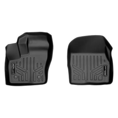SMARTLINER - SMARTLINER SA0363 Front BLACK Floor Liners Ford Transit Connect