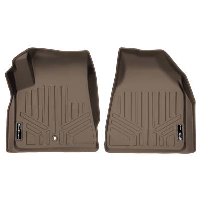 SMARTLINER - SMARTLINER SA1043 Front Floor Liners Tan for Traverse/Acadia