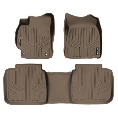 SMARTLINER - SMARTLINER SA1102/B1102 Tan Front/Rear Floor Liners for Toyota Camry