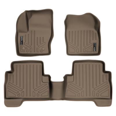 SMARTLINER - Smartliner SA1115/B1115 Tan Front/Rear Floor Liners for Ford Escape/C-Max