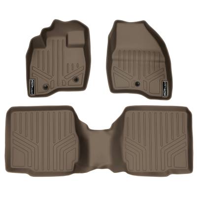SMARTLINER - SMARTLINER SA1245/B1109 Tan Front/Rear Floor Liners for Ford Explorer