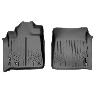 SMARTLINER - SMARTLINER SA2022 Gray Front Floor Liners for Toyota Tundra Dbl/CrewMax