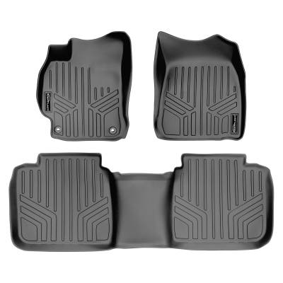 SMARTLINER - SMARTLINER SA2102/B2102 Gray Front/Rear Floor Liners for Toyota Camry