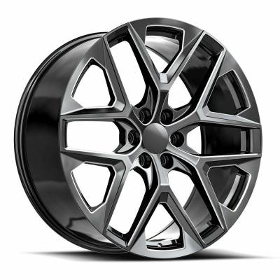 O.E. Revolution - O.E. Revolution Wheel C39-24105031GBM C39 24x10 6x5.5 31mm Black/Machined