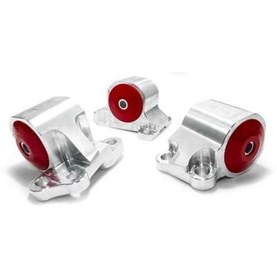 Innovative Mounts - Innovative Mounts B19550-60A Billet Engine Mount Kit for 92-01 Civic/Integra