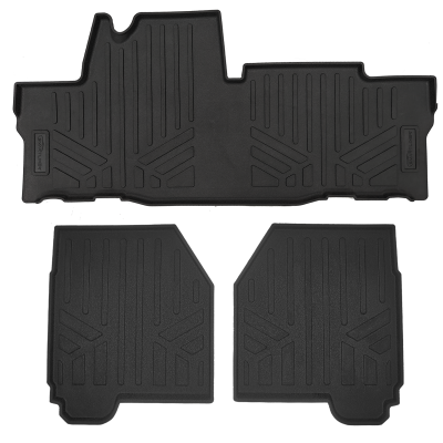 SMARTLINER - SMARTLINER UA0135/UB0135 Front Floor Liners-Black for Honda Pioneer 700