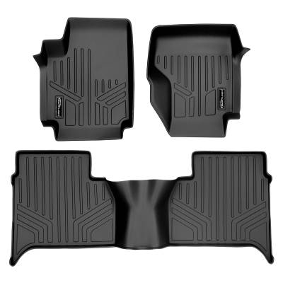 SMARTLINER - SMARTLINER SA0086/B0086 Front/Rear Floor Liners-Black for VW Amarok
