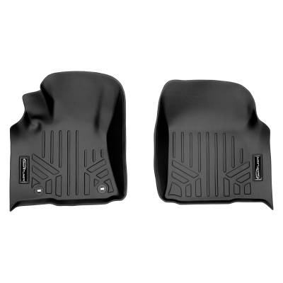 SMARTLINER - SMARTLINER SA0174 Front Floor Liners-Black for Toyota Hilux Revo