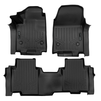 SMARTLINER - SMARTLINER SA0753/B0778 Front/Rear Floor Liners-Black Silverado/Sierra EV