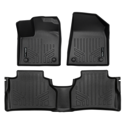 SMARTLINER - SMARTLINER SA0774/B0774 Front/Rear Floor Liners-Black for Nissan Murano
