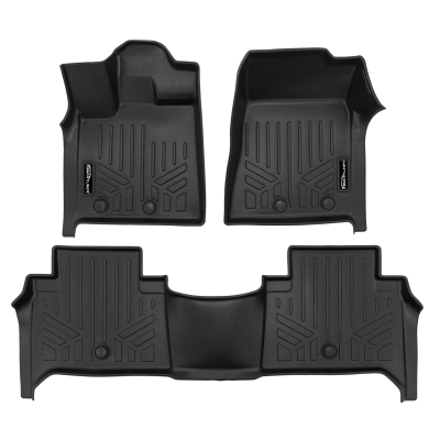 SMARTLINER - SMARTLINER SA0764/B0764 Front/Rear Floor Liners-Black for Armada/QX80