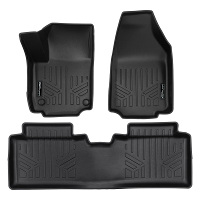 SMARTLINER - SMARTLINER SA0773/B0773 Front/Rear Floor Liners-Black Equinox/Terrain