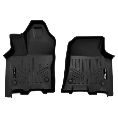 SMARTLINER - SMARTLINER SA0756 Front Floor Liners-Black for RAM 1500 QC/CC