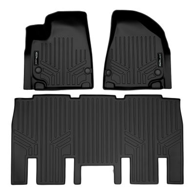 SMARTLINER - SMARTLINER SA0648/B0232 Front/Rear Floor Liners-Black for Chrysler Pacifica