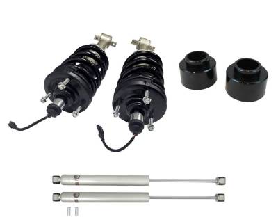 Freedom Off-Road - Freedom O/R FO-G803F20-MR+FO-D30220R+FO-G303R 2" Struts w/2" RR Spacers & Shocks