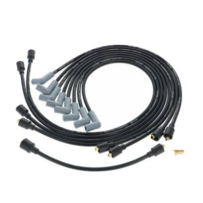 Taylor Cable - Taylor Cable 84001 8.2mm Thundervolt Spark Plug Wire Set Blk for 61-74 Chevy SB