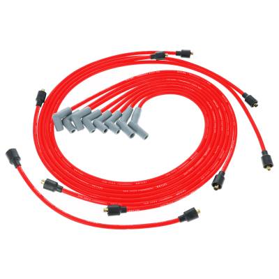 Taylor Cable - Taylor Cable 84272 8.2mm Thundervolt Spark Plug Wire Red Set for 60-79 Mopar BB