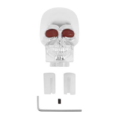 Mr Gasket - Mr Gasket 9628 Universal Design Chrome Plated Skull Shifter Knob