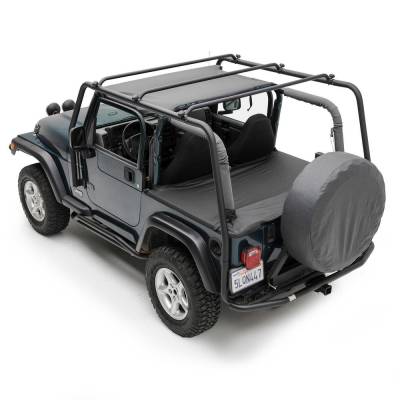 Smittybilt - Smittybilt 76711 SRC Roof Rack Mount Cage 300lb Rating for 87-95 Wrangler YJ