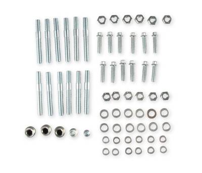 Holley EFI - Holley EFI 300-306BK 8.2" SBF Hi-Ram EFI Manifold Side Mount Top Black for Ford