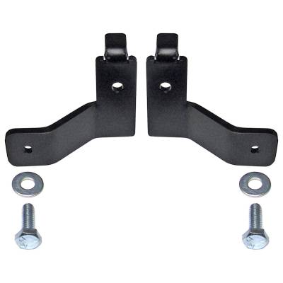 RockJock 4x4 - RockJock CE-9807FBLBK Brake Line Relocation Bracket Kit for 07-18 Jeep Wrangler
