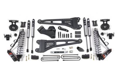 BDS Suspension - BDS Suspension BDS1931FPE FOX 4" Lift Kit w/2.5 Coilover for 05-07 F250/F350 4WD