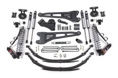 BDS Suspension - BDS Suspension BDS1939FPE FOX 4" Radius Arm Lift Kit for 08-10 F250/F350 4WD