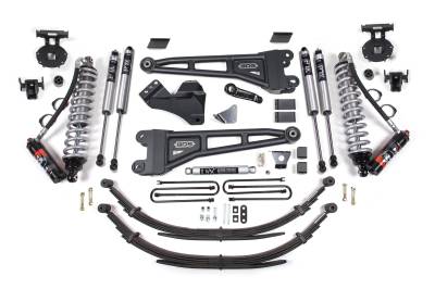 BDS Suspension - BDS Suspension BDS1954FPE FOX 6" Radius Arm Lift Kit for 08-10 F250/F350 4WD