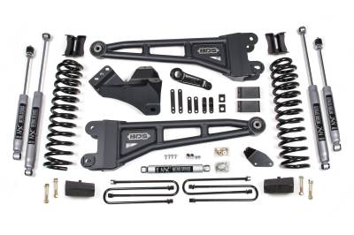 BDS Suspension - BDS Suspension BDS1931FS FOX 4" Radius Arm Lift Kit for 05-07 F250/F350 4WD