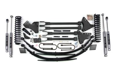 BDS Suspension - BDS Suspension BDS561FS FOX 6" 4-Link Lift Kit for 08-10 Ford F250/F350 SD 4WD