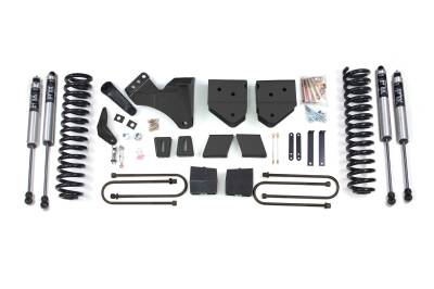 BDS Suspension - BDS Suspension BDS350FS FOX 6" Lift Kit w/4" Std Block for 05-07 F250/F350 w/OL