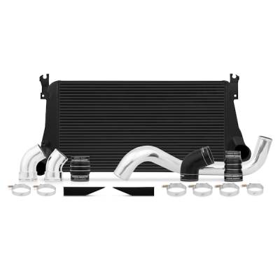Mishimoto - Mishimoto MMINT-DMAX-06KBK Black Intercooler Kit w/Pipes 06-10 6.6L Duramax