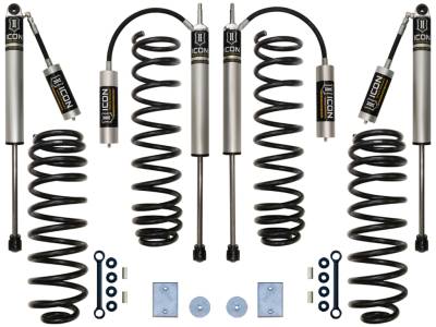 ICON Vehicle Dynamics - ICON K22002 Stage-2 3" Suspension Lift Kit for 07-18 Jeep Wrangler JK 2WD/4WD