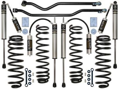 ICON Vehicle Dynamics - ICON K22003 Stage-3 3" Suspension Lift Kit for 07-18 Jeep Wrangler JK 2WD/4WD