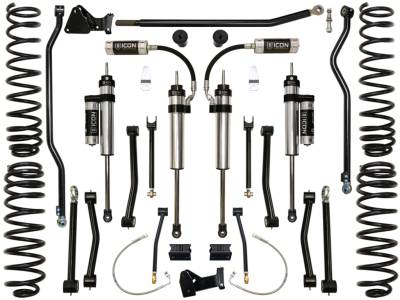 ICON Vehicle Dynamics - ICON K24003 Stage-3 4.5" Suspension Lift Kit for 07-18 Jeep Wrangler JK