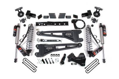 BDS Suspension - BDS Suspension BDS2260FS FOX 7" Radius Arm Lift Kit for 23-26 Ford F350 DRW