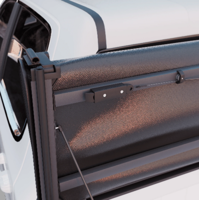 Worksport - Worksport 2927250 SC4 Tonneau Cover for RAM 1500 09-25 5'7"