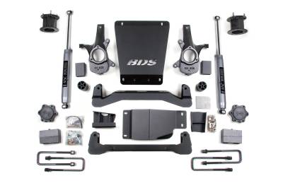 BDS Suspension - BDS Suspension BDS703FS FOX 4.5" Suspension Lift Kit for 07-13 Chev/GMC 1500 4WD