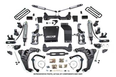 BDS Suspension - BDS Suspension BDS727PSS FOX 6.5" Lift Kit for 11-19 Chevy/GMC 2500HD/3500 4WD