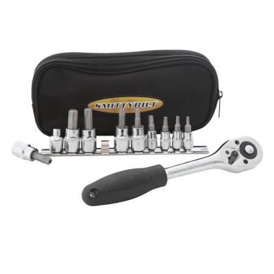 Smittybilt - Smittybilt 2830 Nine Chrome Vanadium 9Pc Torx Set T15 To T50