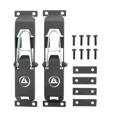 Smittybilt - Smittybilt 7630 Atlas Door Hinge Step Pair for 07+ Jeep Gladiator/Wrangler JK/JL