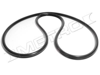 Metro Moulded Parts - Metro Moulded VWS 9600 Windshield Glass Seal for 76-86 Jeep CJ5/CJ7/Scrambler