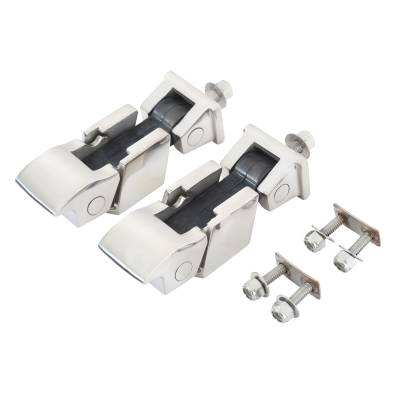 Smittybilt - Smittybilt 74335 Stainless Steel Hood Catch for 07-18 Jeep Wrangler JK 2/4DR