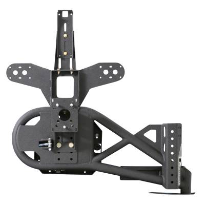 Smittybilt - Smittybilt 76857 GEN2 Bolt-On Tire Carrier for 07-18 Jeep Wrangler JK