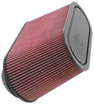 K&N - K&N 100-8521 Custom Racing Air Filter Oval Tapered 17.3OL 7.75B 14.62B 9"T 6.1T