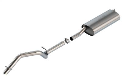 Borla - Borla Exhaust 140828 Touring Cat-Back System for 18-20 Jeep Wrangler JLU 3.6L