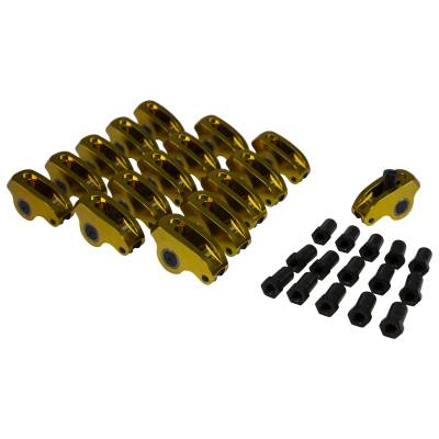 COMP Cams - COMP Cams 19016-16 Ultra-Gold 1.6 ARC Narrow Rockers for 88+ SBC w/3/8" Stud